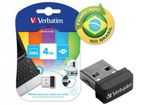 PEN DRIVE NANO VERBATIM 4GB USB DRIVE 2.0
