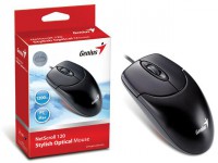 MOUSE GENIUS NETSCROLL 120 USB PRETO 1200 DPI