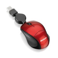 Mouse para Notebook Fit Vermelho MO157