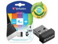 PEN DRIVE NANO VERBATIM 4GB USB DRIVE 2.0