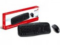 KIT TECLADO E MOUSE GENIUS KM-200 USB MULTIMIDIA PRETO